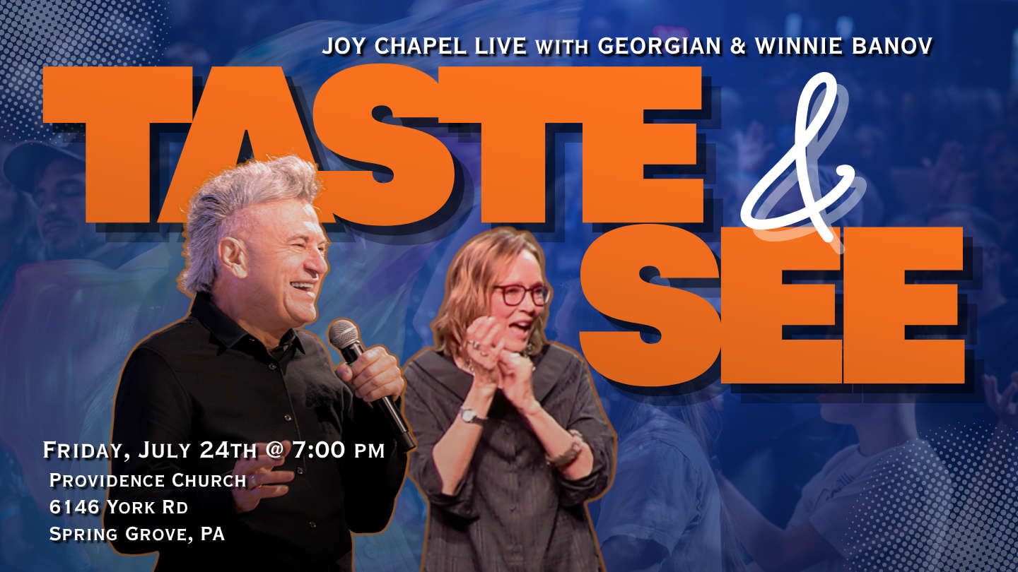 Joy Chapel Live: Taste & See